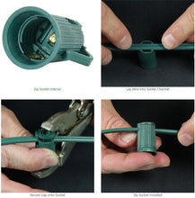 Load image into Gallery viewer, step by step method zip socket