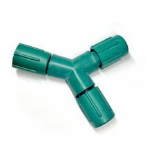Load image into Gallery viewer, coaxial y connector green