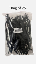 Load image into Gallery viewer, black ridge clip pack of 25