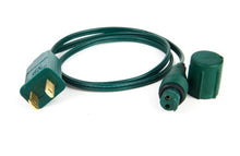 Load image into Gallery viewer, coaxial power plug adapter cord green