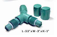 Load image into Gallery viewer, coaxial y connector dimensions
