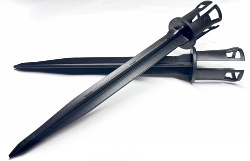 stake light black piece