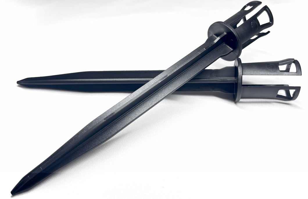 stake light black piece