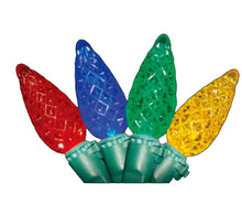 Load image into Gallery viewer, multicolor faceted christmas bulbs case of 24
