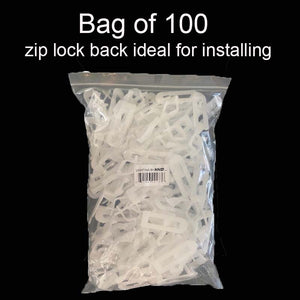 premium all in one clip bag of 100 pieces